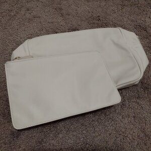 Stoney Clover Lane utility large pouch in funnel cake beige